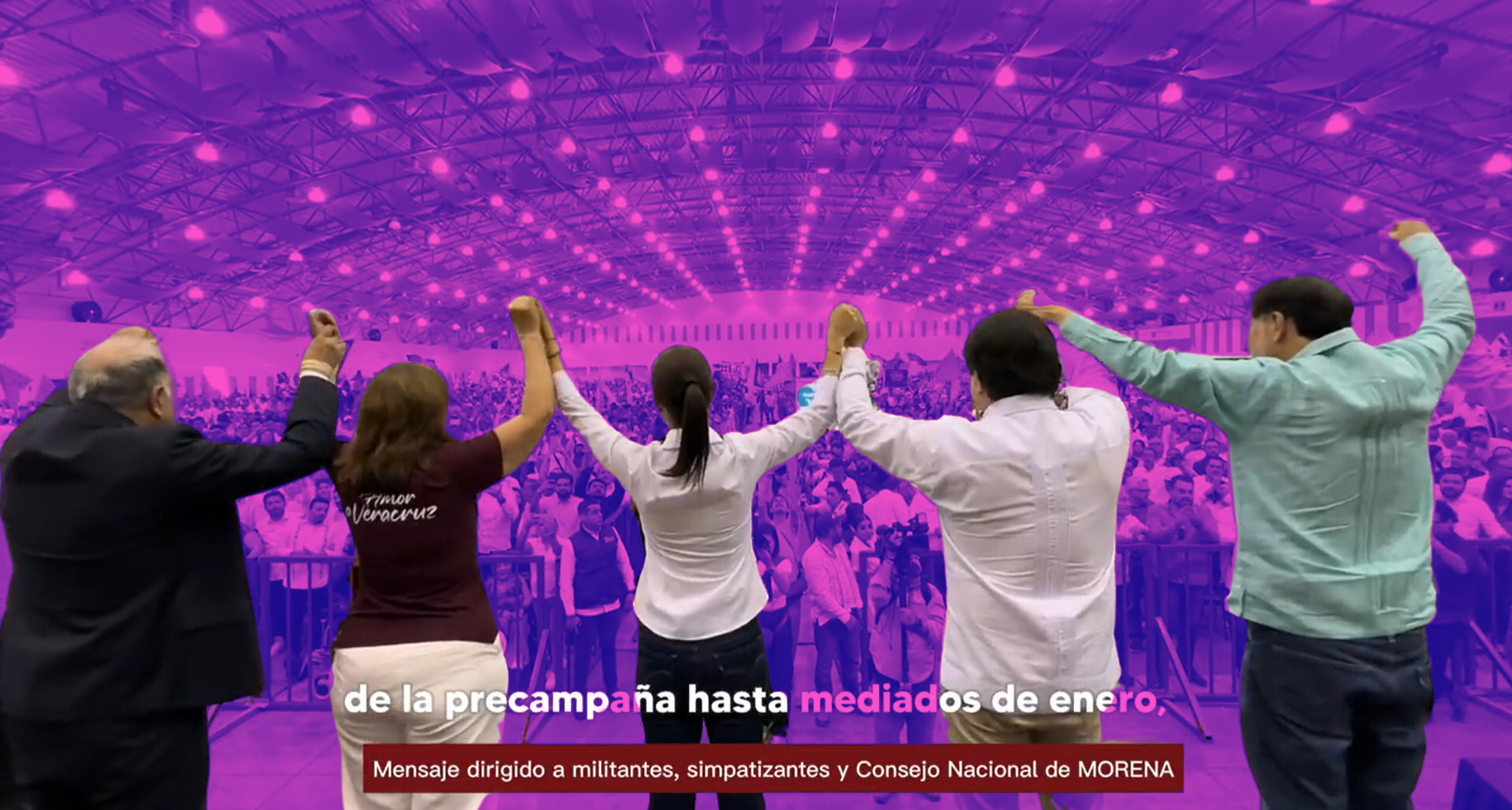 Claudia Sheinbaum finalizó recorrido por Veracruz