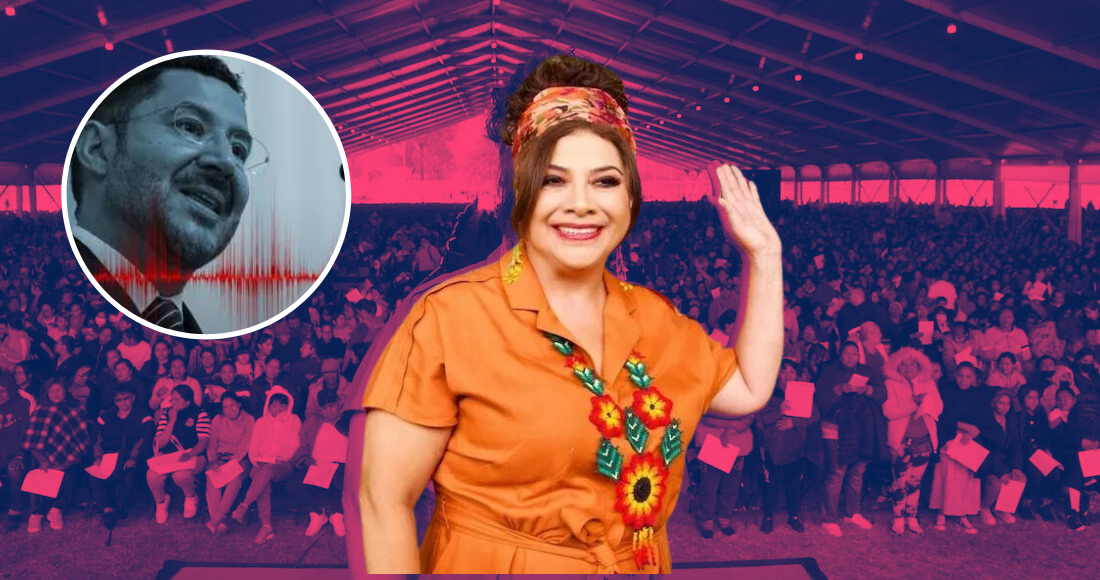 Acusa Brugada ‘guerra sucia’ por audios filtrados
