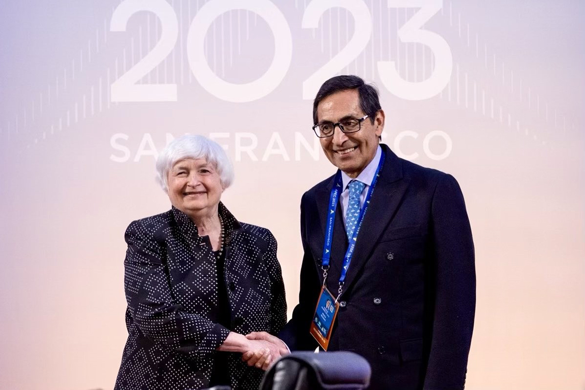 Rogelio Ramírez de la O se reunió con Janet Yellen al margen del foro de la APEC