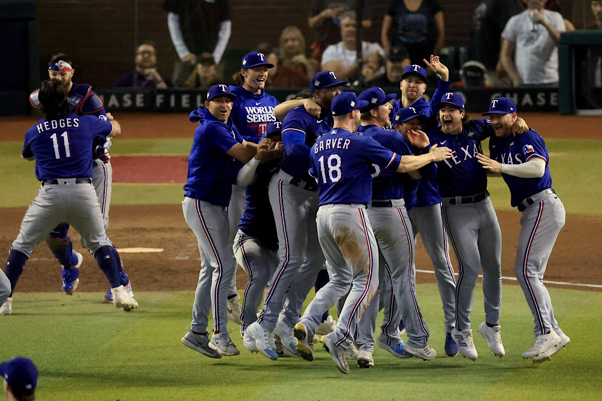 Rangers son campeones de la Serie Mundial por 1ra vez en su historia