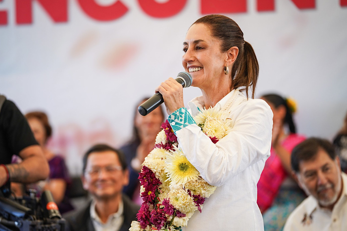 Claudia se congratula de alianza de Kumamoto con Morena