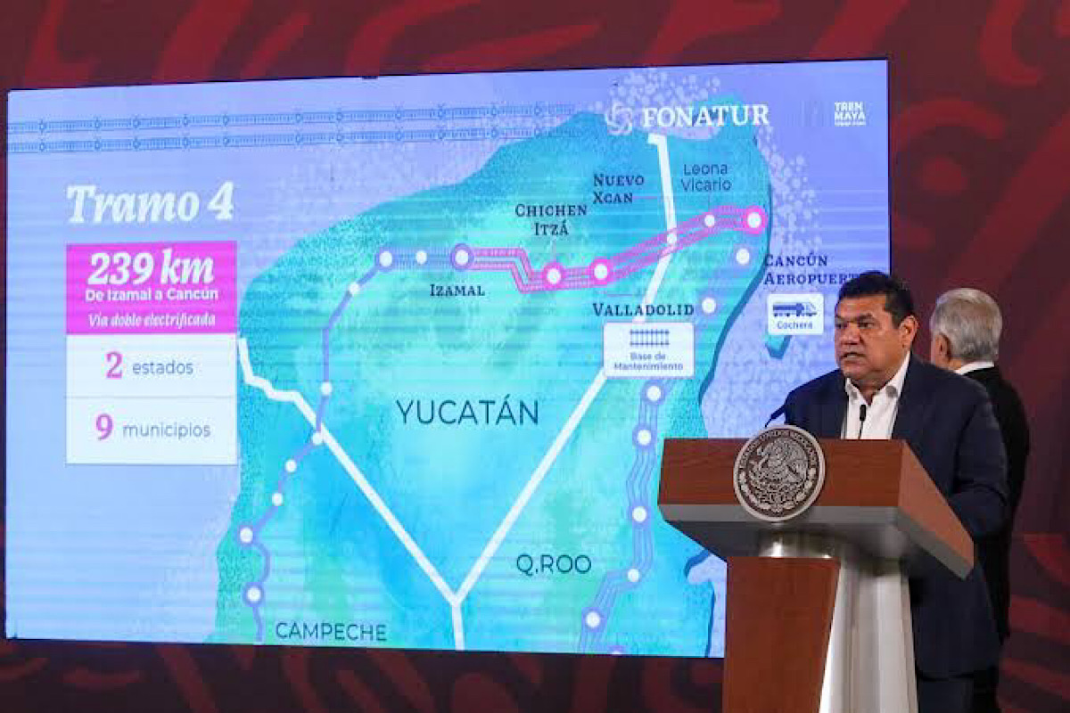 Tren Maya será inaugurado en diciembre de este año