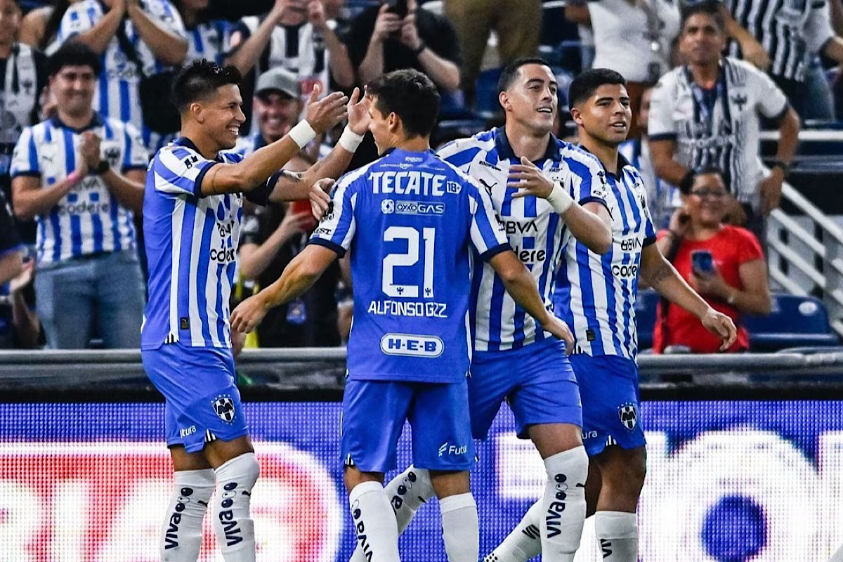 ¡Con broche de oro! Rayados golea 3-0 a Santos y le arrebata el subliderato a Tigres