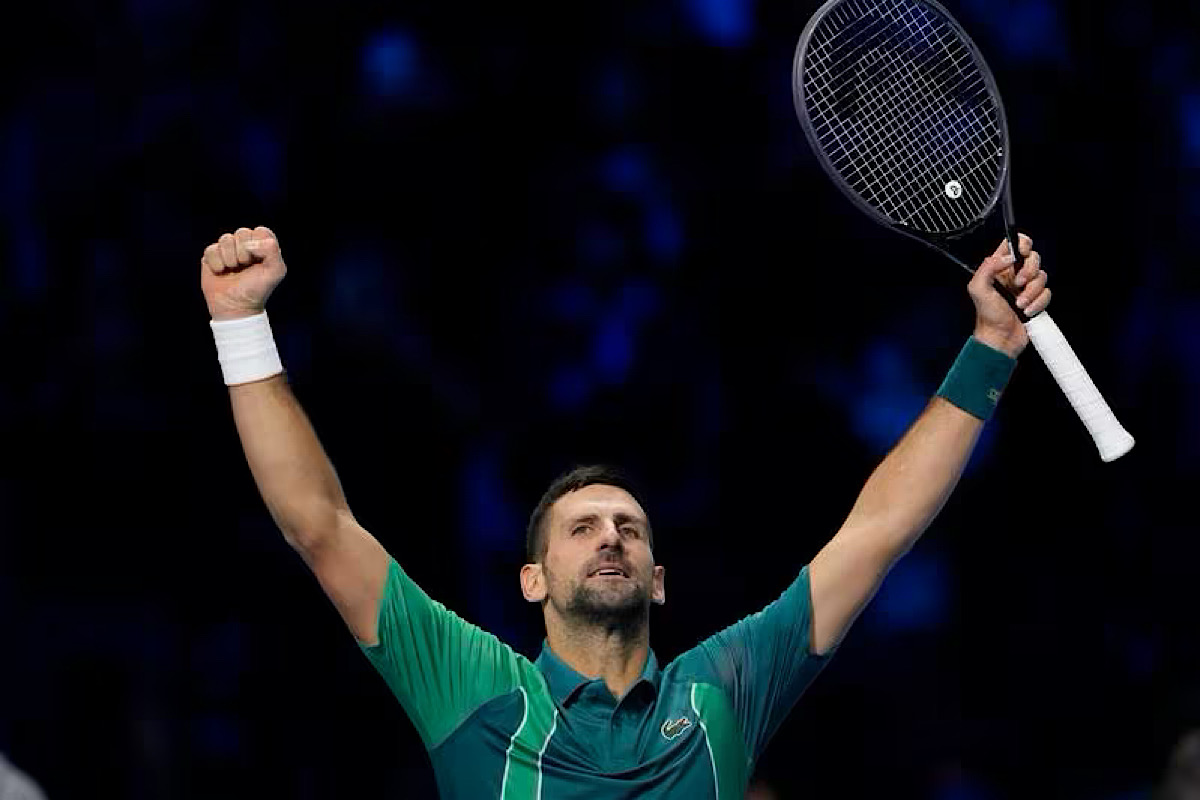 Djokovic vence a Rune en las ATP Finals y cerrará el año como el No. 1