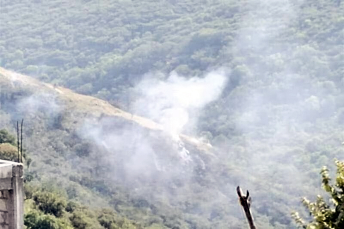 Reportan caída de una avioneta en Temixco, Morelos