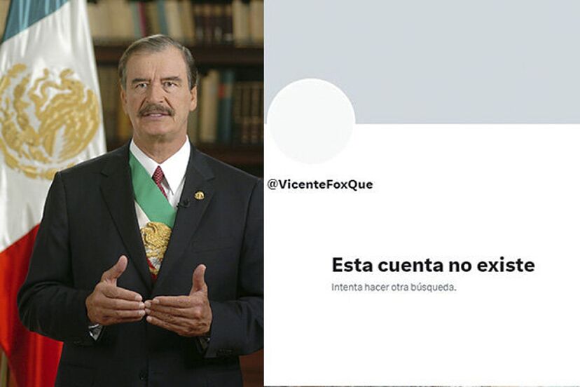 Le cierran a Vicente Fox su cuenta de ‘X’