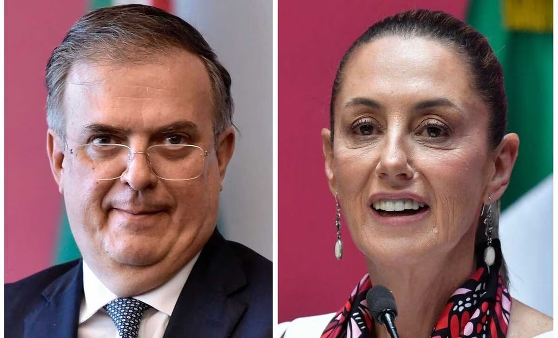 Sheinbaum reconoce a Ebrard por quedarse en Morena