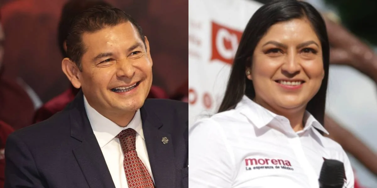 Entre Alejandro Armenta y Claudia Rivera, candidatura en Puebla