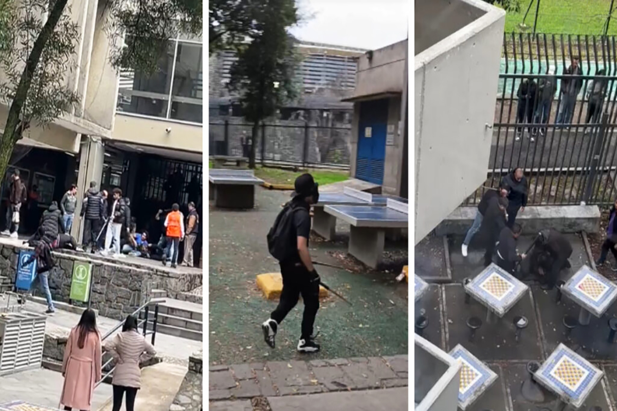 Encapuchados agreden a estudiantes en Facultad de Contaduría; desalojan instalaciones de la UNAM