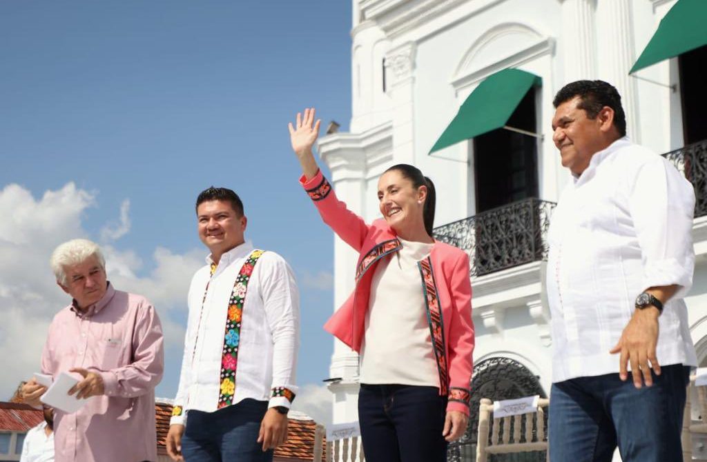Llega precampaña de Sheinbaum a Tabasco