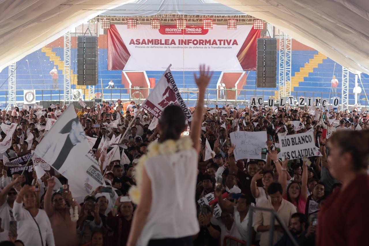 Celebra Sheinbaum logros de López Obrador