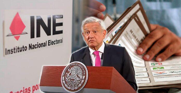 INE habría sancionado a AMLO por llamar a votar