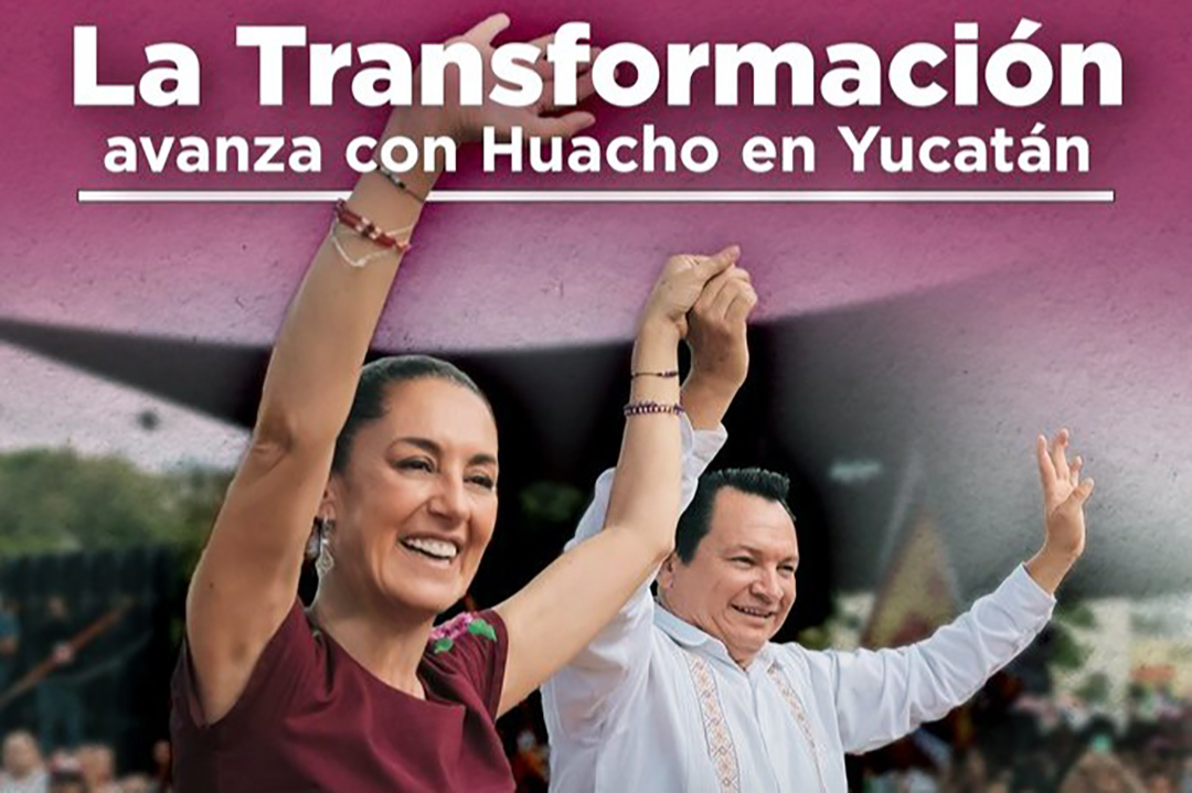 Claudia: Yucatán necesita la 4T para un desarrollo justo y equitativo