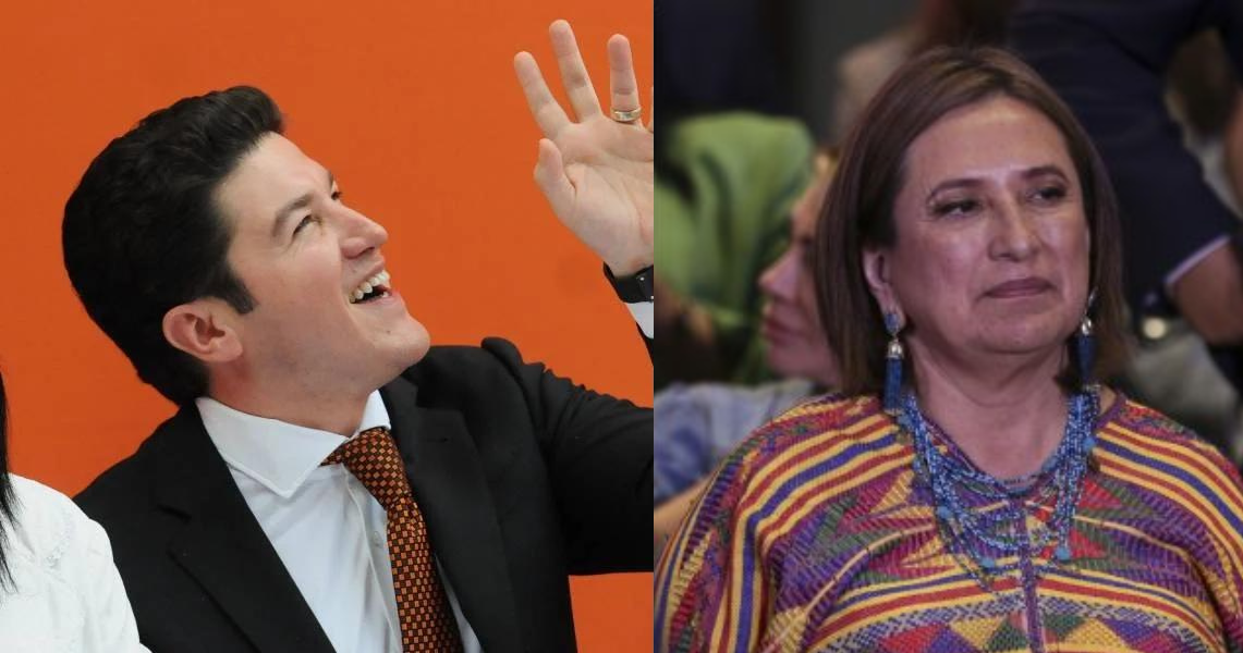 Samuel presume encuestas que lo colocan arriba de Xóchitl
