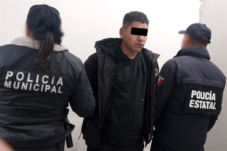 Detienen a presunto extorsionador de polleros en Edomex