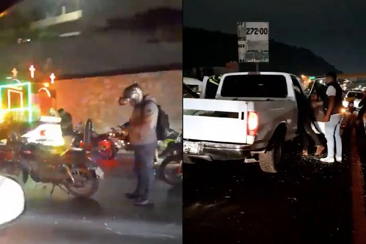 Atropellan a peregrinos en autopista México-Puebla; al menos tres muertos y 15 heridos