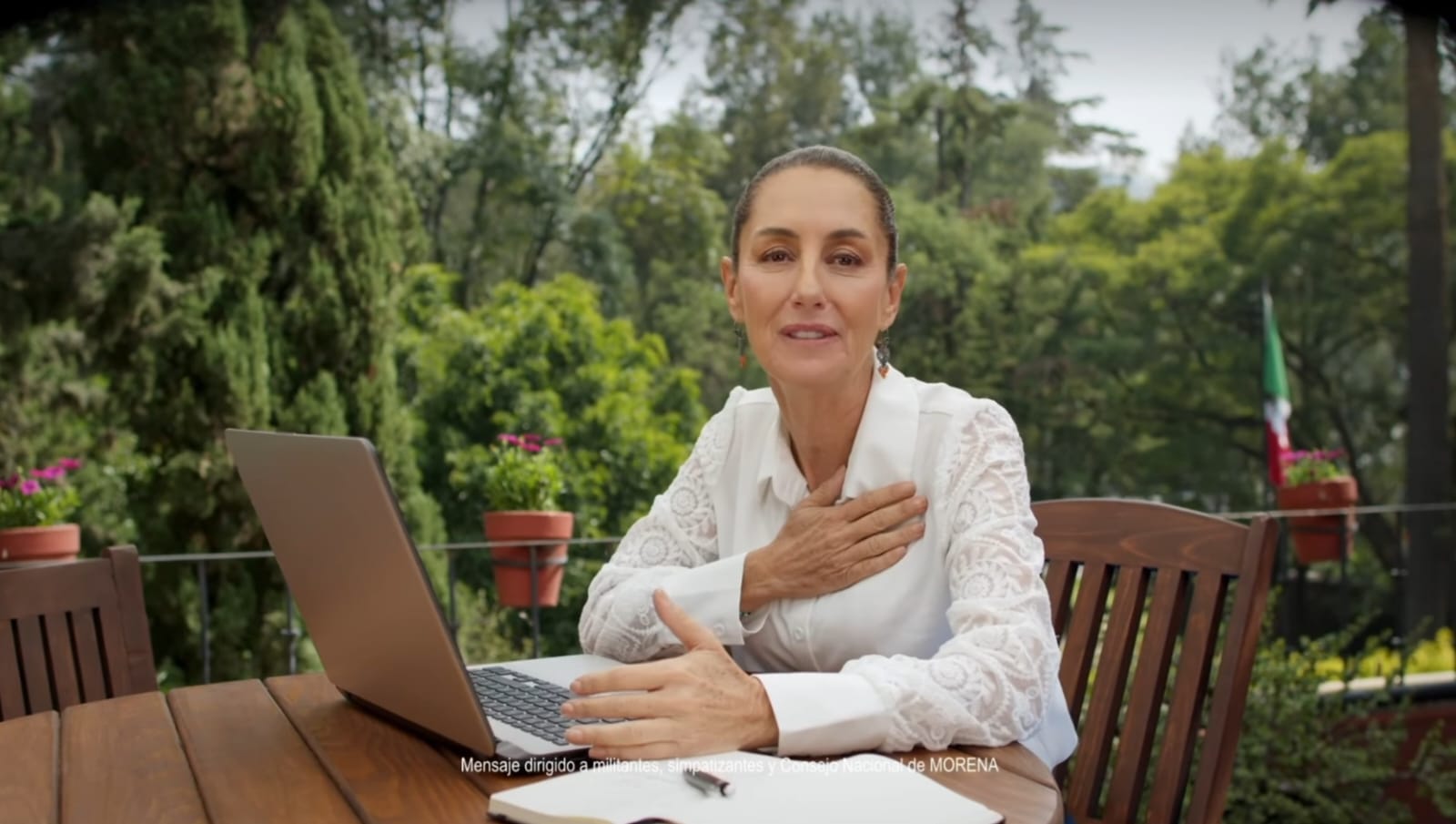 Sheinbaum presume en spot avance de la 4T