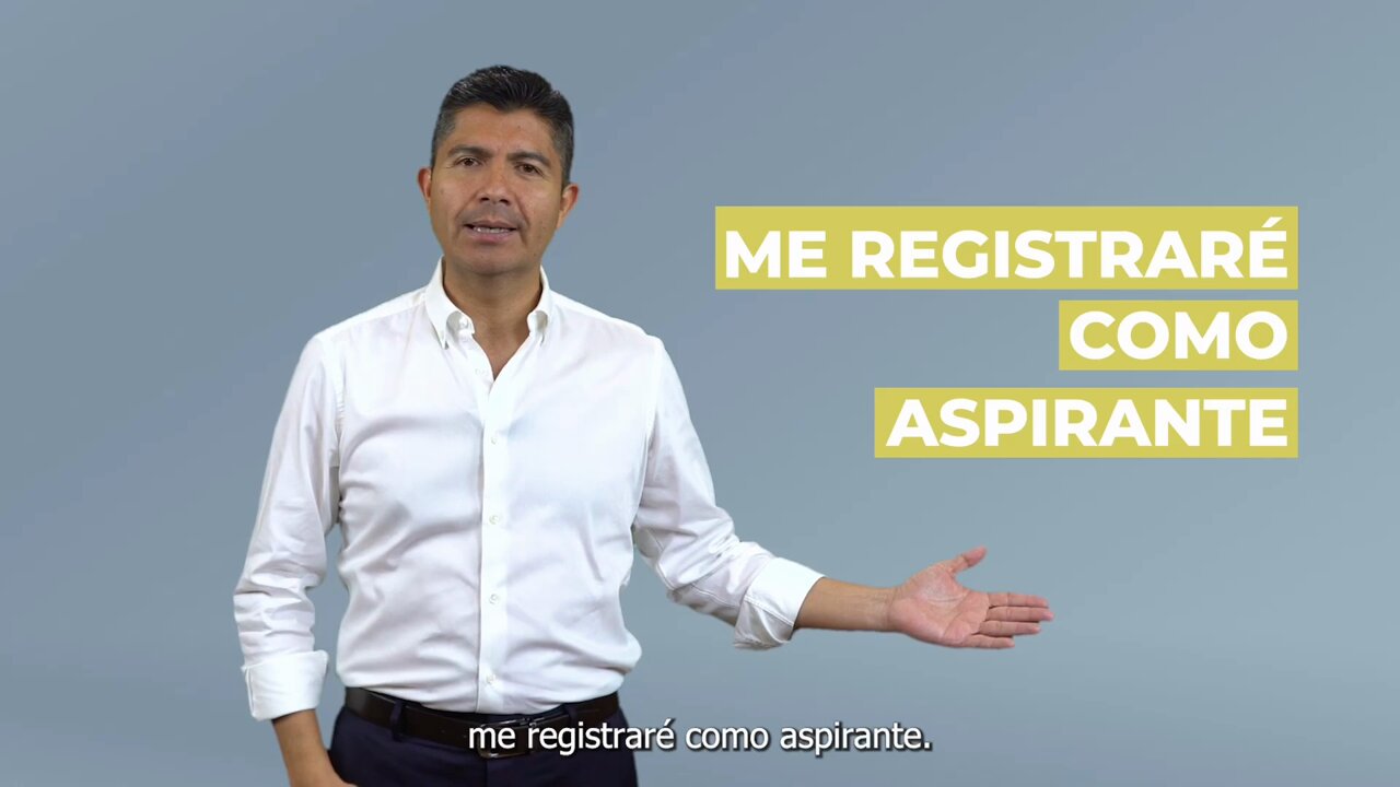 Eduardo Rivera buscará ser el candidato del Frente en Puebla