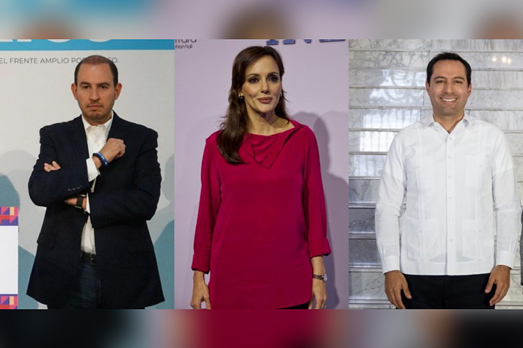 Marko Cortés, Lilly Téllez y Mauricio Vila, en lista de plurinominales para el Senado