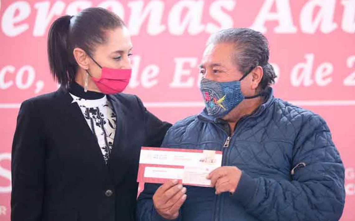 ‘Reivindicamos la pensión universal’: Claudia Sheinbaum