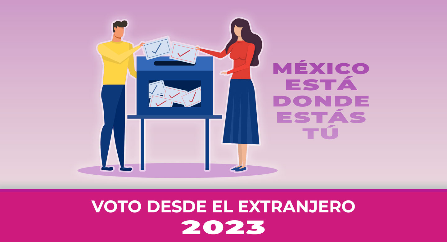 INE y SRE formalizan el voto presencial de mexicanos en el extranjero