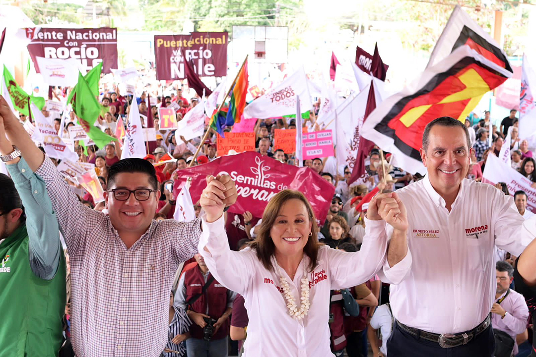 Rocío: ‘¡Organizados para ir por el triunfo!’