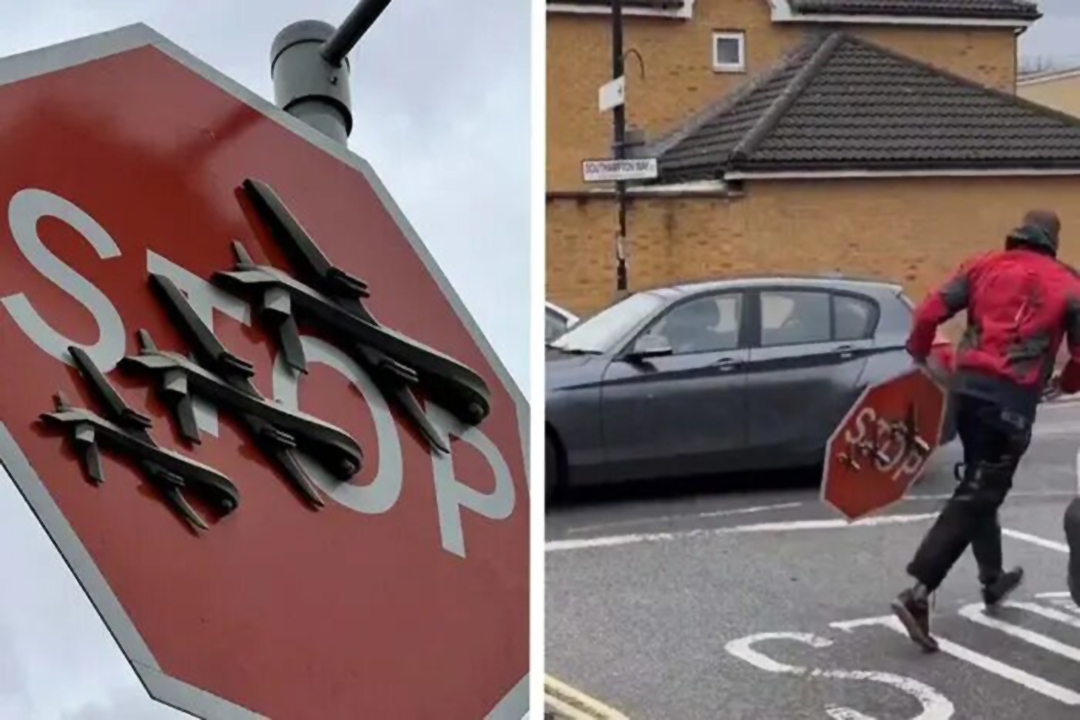 Detienen a un hombre por robar una obra de Banksy en Londres