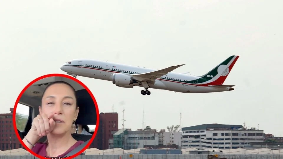 ¿Claudia Sheinbaum busca regresar el avión presidencial?