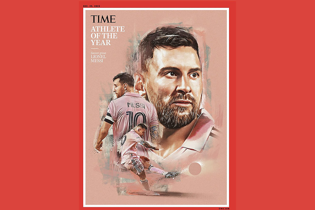 Lionel Messi, designado atleta del año por la revista ‘Time’