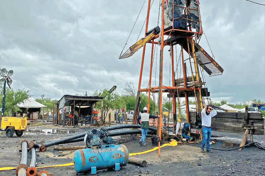 Inicia la recuperación de los mineros atrapados en ‘El Pinabete’