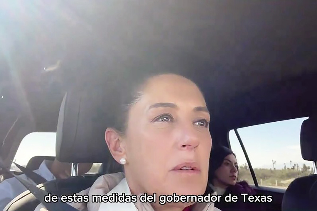 Claudia Respalda impugnación de México a ley antimigratoria de Texas
