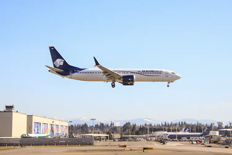 Reinician vuelo dos B737 MAX-9 de Aeroméxico