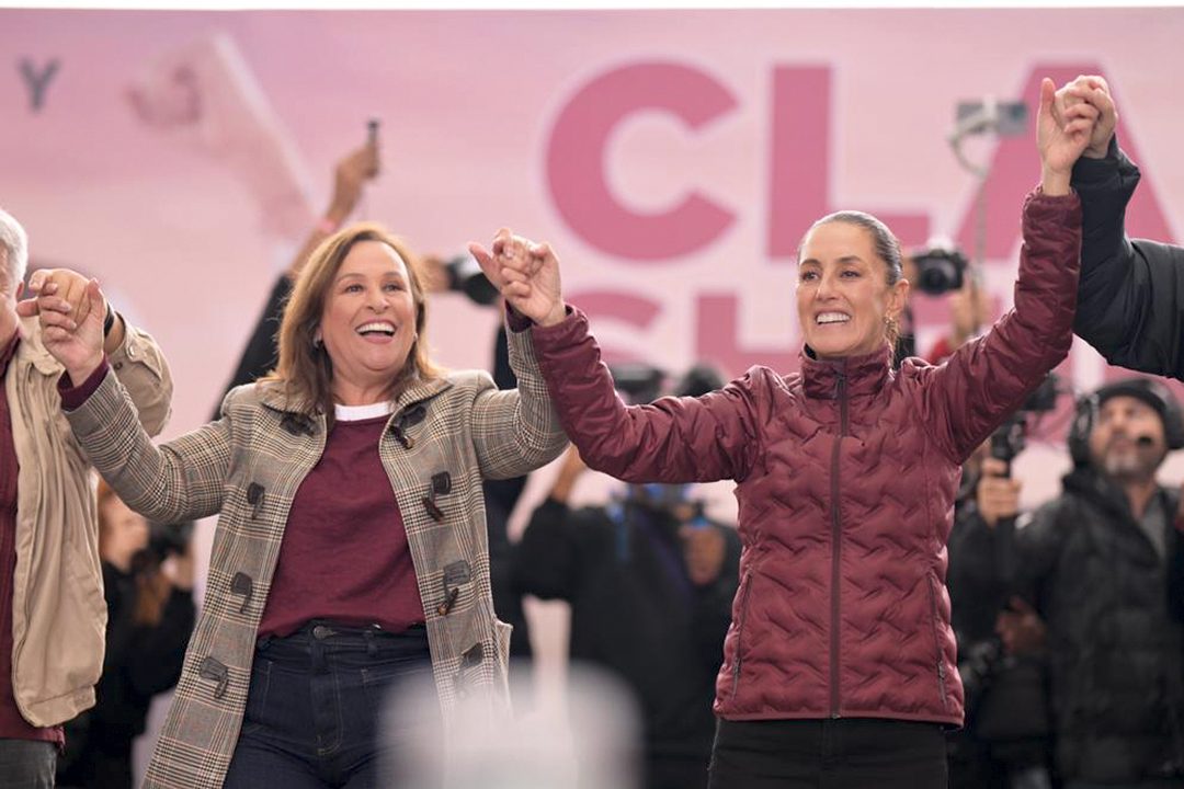 Arrasa Claudia Sheinbaum en cierre de precampaña en Veracruz