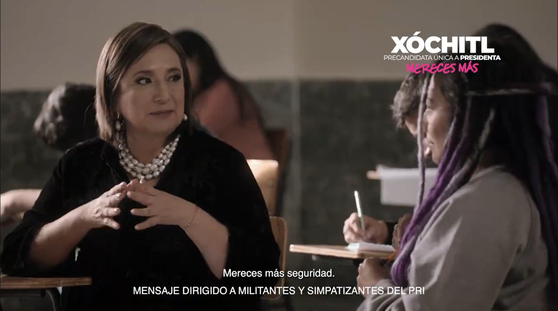 Estima Xóchitl Gálvez en spot que México merece más seguridad