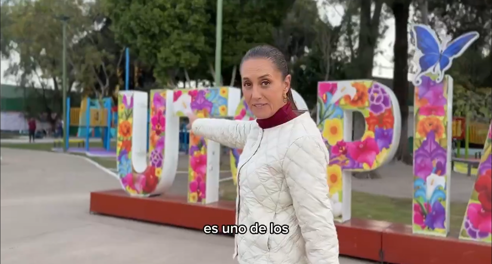 Claudia Sheinbaum visita utopía de Iztapalapa