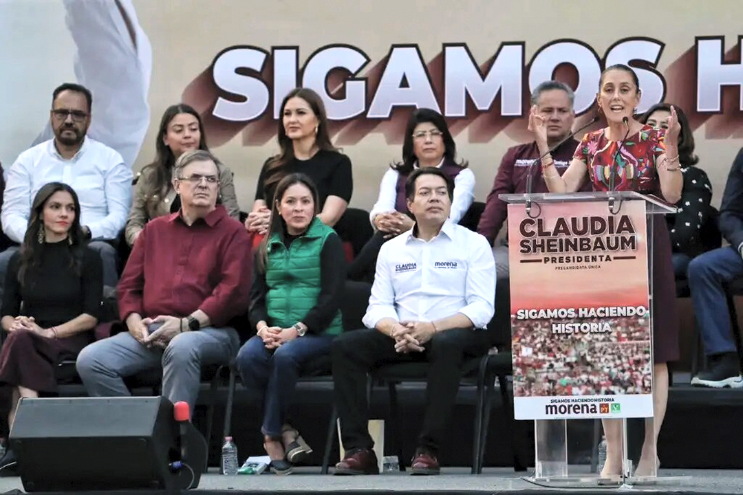 Claudia: ‘Hay alegría por la Cuarta Transformación’