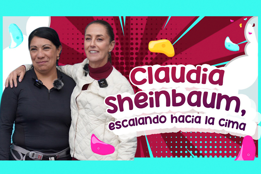 Claudia: ‘Escalamos hasta la cima’
