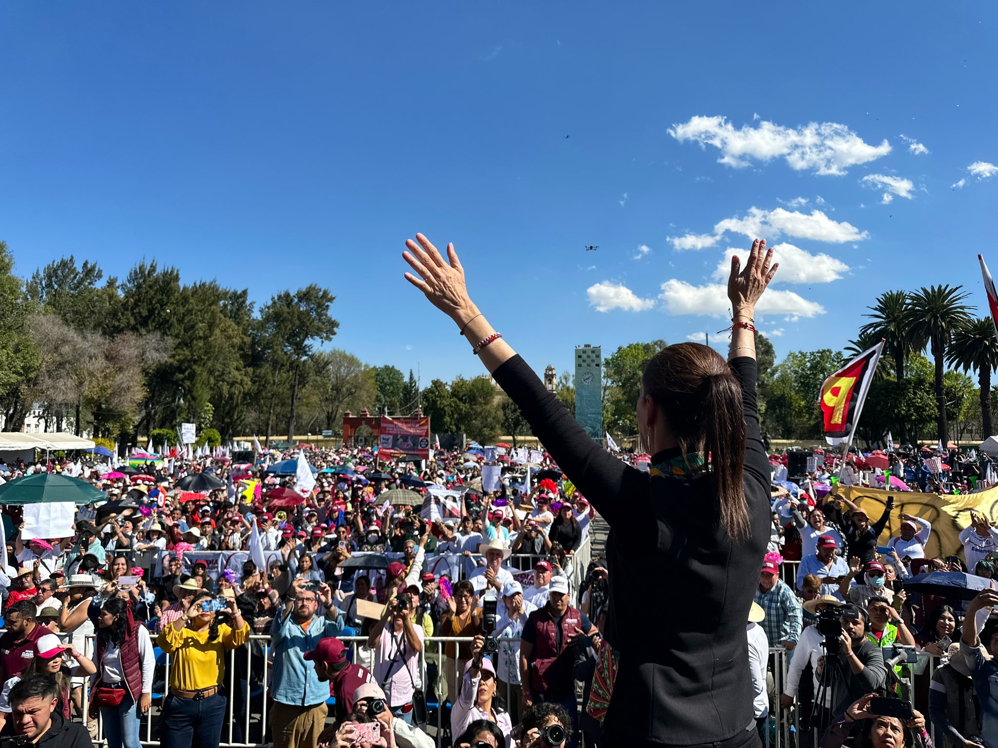 Claudia: ‘El poder sólo es virtud cuando se sirve a los demás’