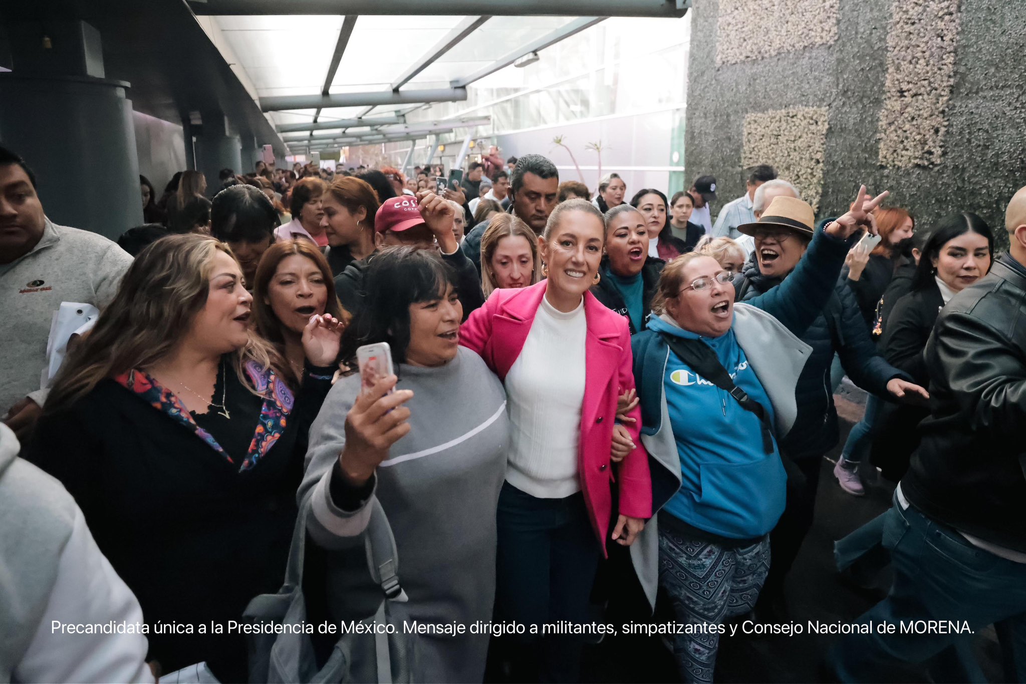 Regresa a Jalisco precampaña de Claudia Sheinbaum