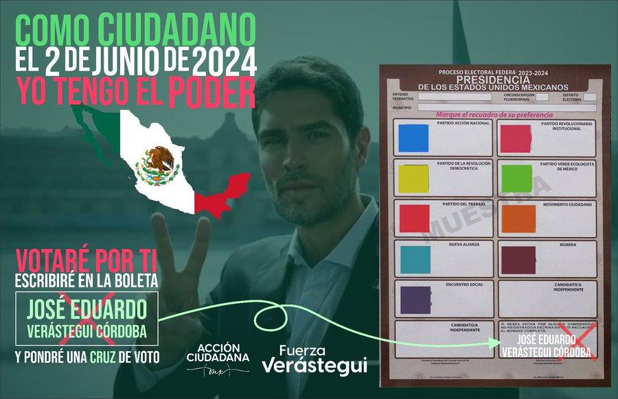 Verástegui pide que voten por él aunque no sea candidato independiente