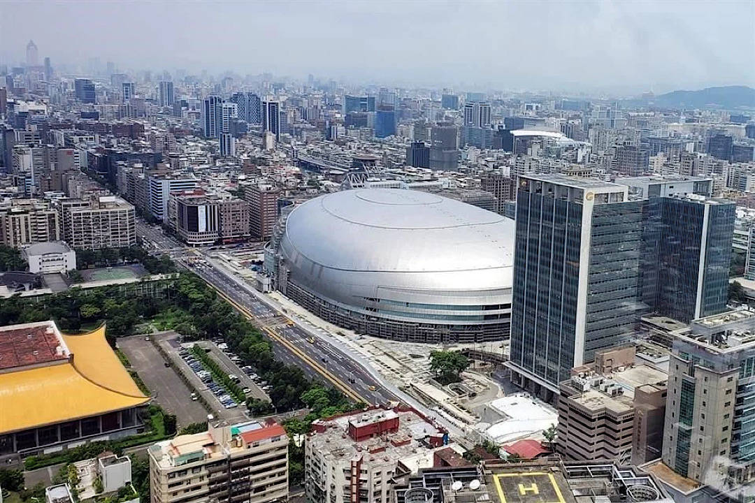 Tiene diseño el Taipei Dome