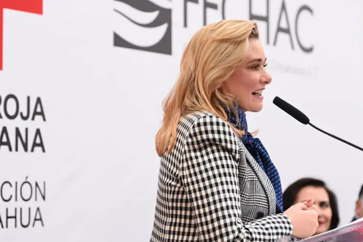 La gobernadora panista de Chihuahua, Maru Campos, criticó al gobierno de Andrés Manuel López Obrador