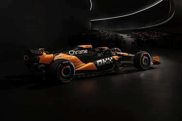 Revela McLaren los colores de su monoplaza 2024