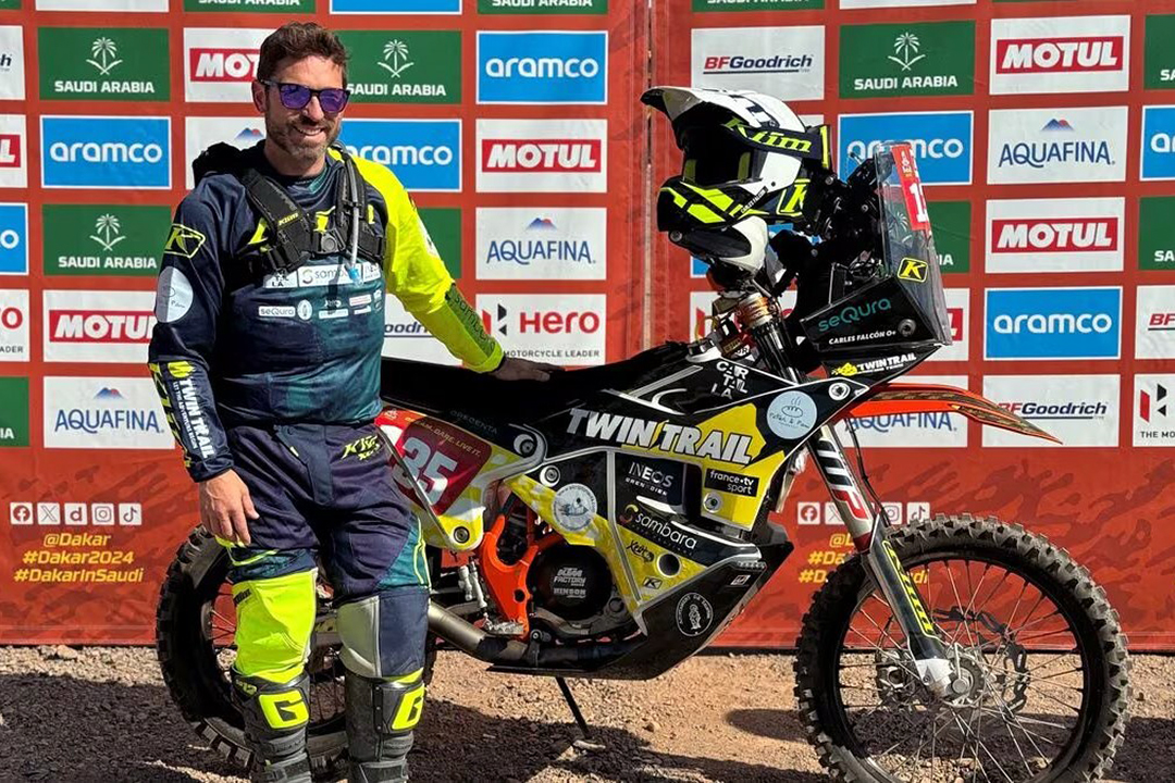 Muere el piloto español Carles Falcón tras su grave accidente en el Dakar