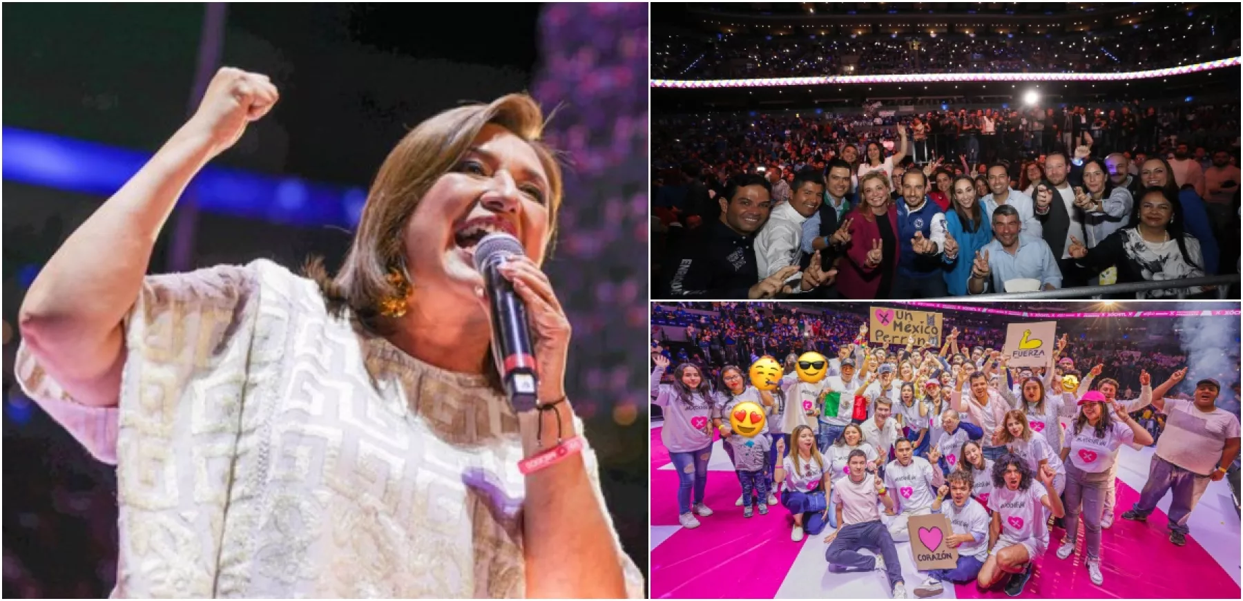 Culminó precampaña de Xóchitl Gálvez