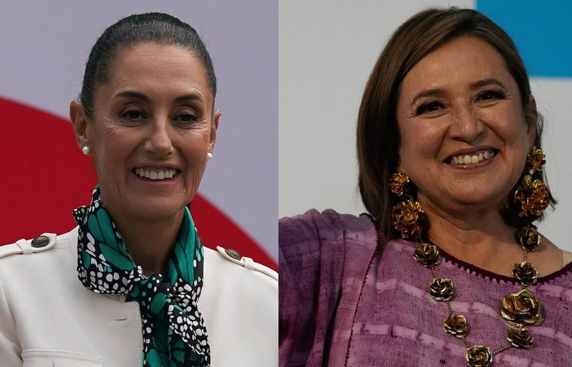 Claudia Sheinbaum y Xóchitl Gálvez cuentan con esquema de protección, confirma AMLO