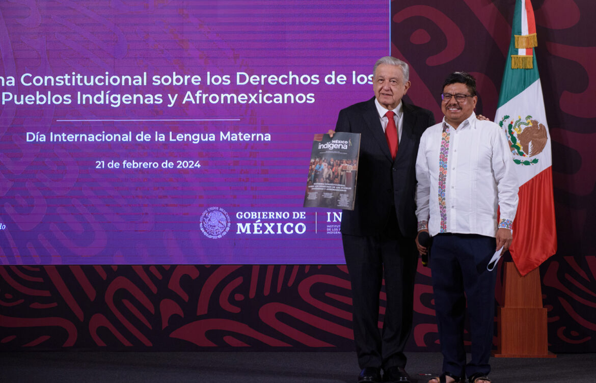 AMLO anuncia reforma para pueblos indígenas y afromexicanos