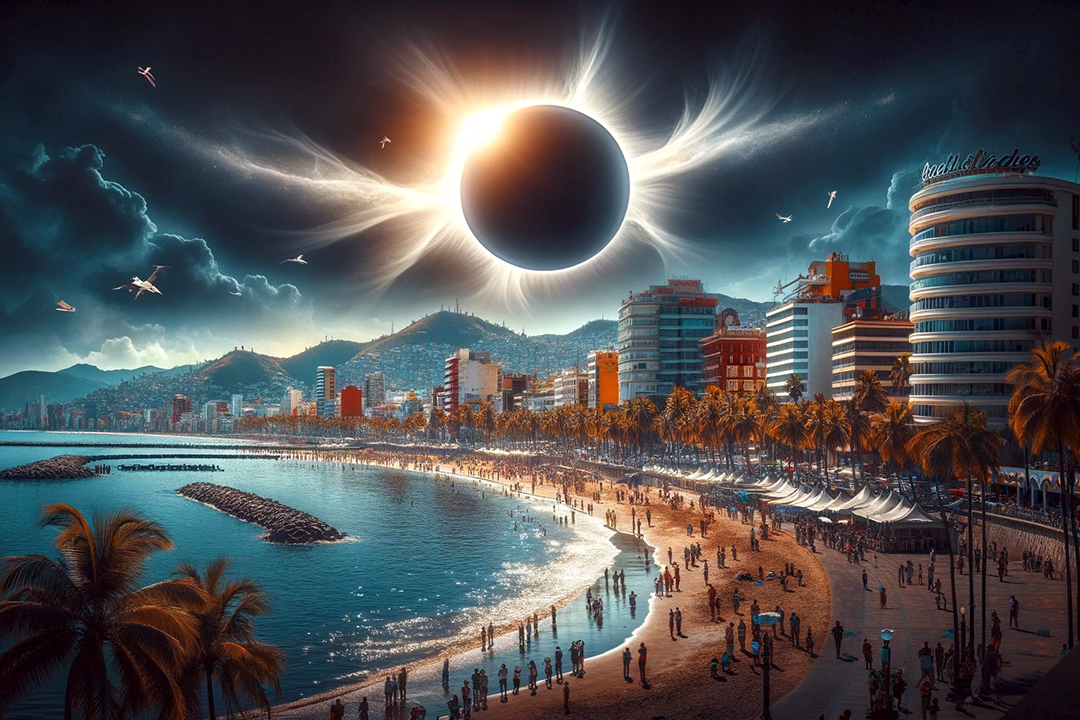 ¿Cuánto cuesta viajar a Mazatlán para el eclipse solar 2024?