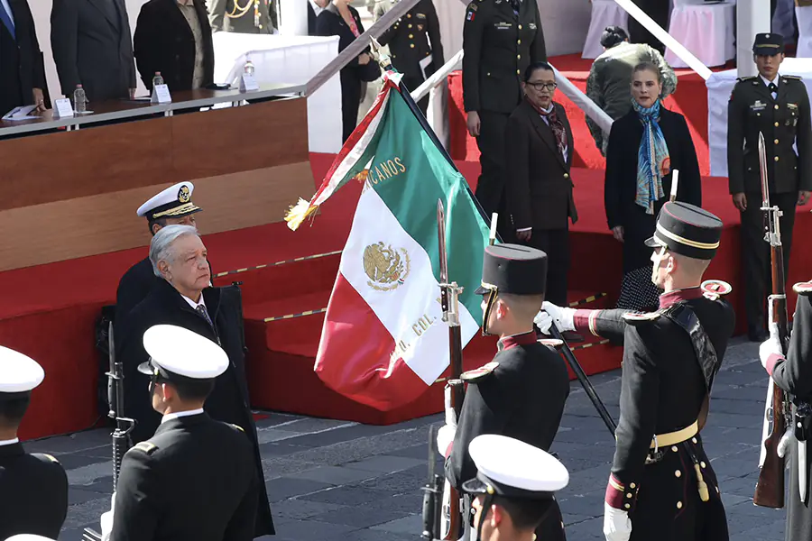 Luis Cresencio agradece a AMLO confianza a Fuerzas Armadas