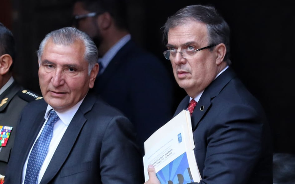Ebrard y Adán Augusto se disputarían coordinación de Morena en el Senado
